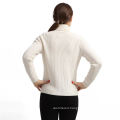 Wholesale prices custom design white pattern pullover